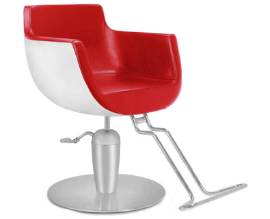 Cirus 2 Chair - Red and White