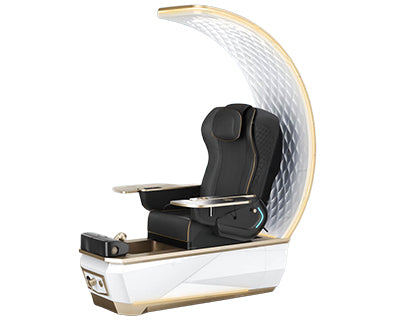 Avela Premium Spa Chair - Black & Gold