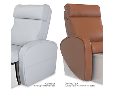 Contour and Contour LX Side Comparison