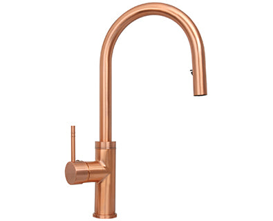 Copper Faucet For Pedicure Stations - Lever Handle