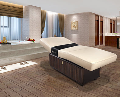 Insignia spa table - salon setting