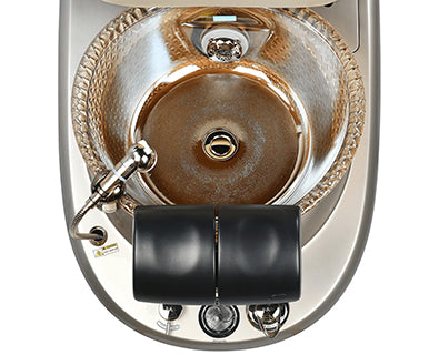 Black Padded Adjustable Footrest