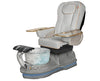 La Peria Pedicure Chair - Grey Upholstery