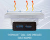 Thermasoft Dual Zone Embedded Table Warmer