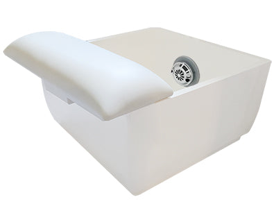 Tranquility Air Sink - Removable White Footrest