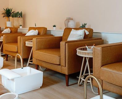 Tranquility Spa Bowl - White Footrest