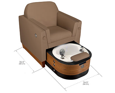 Wilshire Pedicure Chair Specs