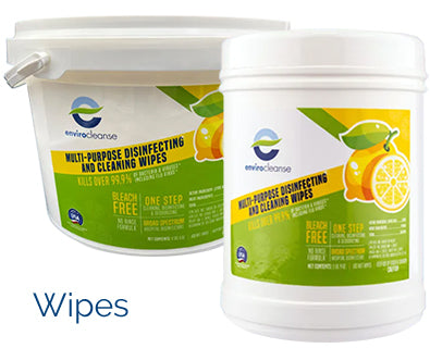 Organic Spa Disinfectant - Disposable Wipes