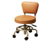 ANS Pedi Stool Cappuccino Upholstery