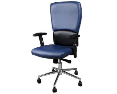 Blue Euro Customer Chair