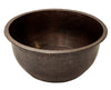 Dark Brown Copper Pedi Bowl