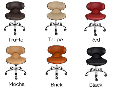 Euro Pedi Stool Upholstery Color Options