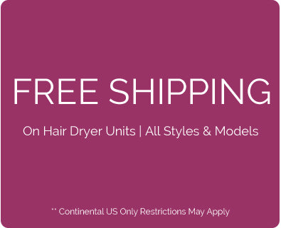 Free Shipping - Hair Dryer Units