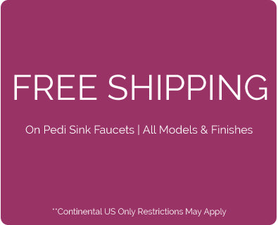 Free Shipping - Pedi Sink Faucets