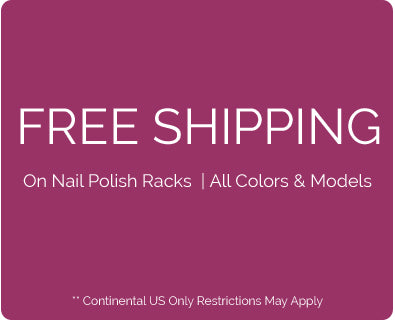Free Shipping - Nail Polish Racks