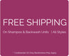 Free Shipping - Shampoo & Backwash Units