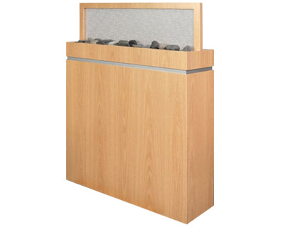 Freestanding Frosted Acrylic Privacy Divider | Meridianspas.com ...
