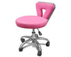 GS Pedi Stool Pink Upholstery