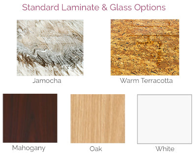 Ion Table Glass & Laminate Options - Standard
