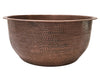 Kahlua Hammered Brown Pedicure Bowl
