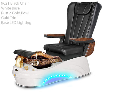 La Tulip 2 Pedicure Chair - Base LED Lighting