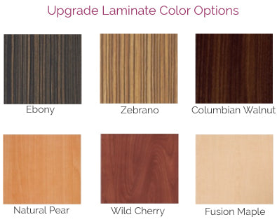 Upgrade Laminate Color Options