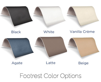 Bowl Footpad Color Options