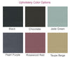 Lenox Standard Upholstery Color Options