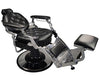 Madison Barber Chair - Reclined Position