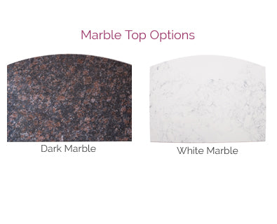 Marble Top Color Options