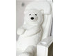 White Polar Bear Kids Pedicure Cushion