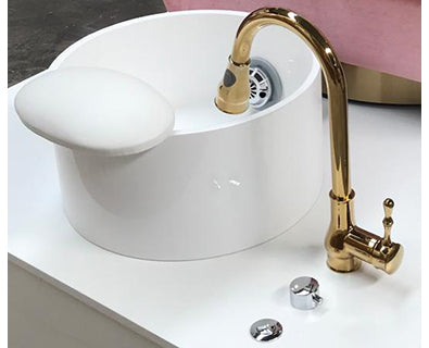 Posh Air With Gold Faucet