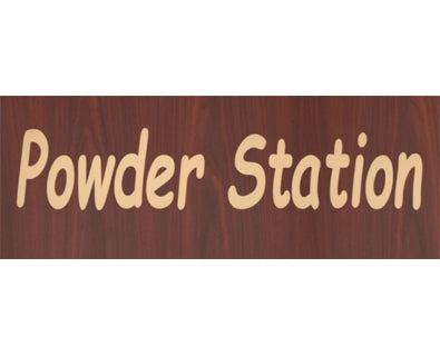 Powder Station Sign - Top