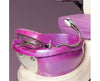Purple Pedicure Sink With Footrest