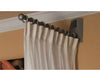 Silver Privacy Rod - Wall Mount
