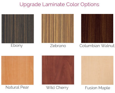 Laminate Color Options - Upgrades