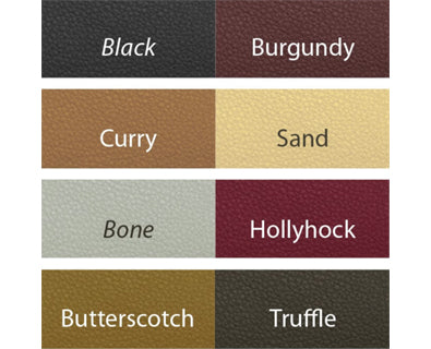 Vienna Upholstery Color Options - Standard