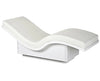 Wave Spa Lounger - White